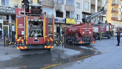NİĞDE (AA) – Niğde'de bir apartman dairesinde çıkan yangında hasar