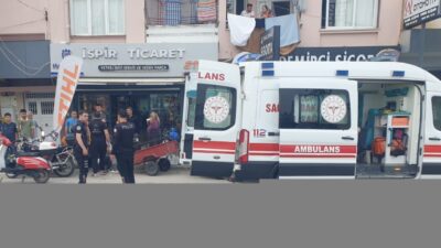 - Kaza anı çevredeki güvenlik kamerasınca kaydedildi