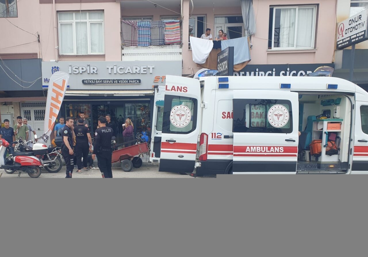 - Kaza anı çevredeki güvenlik kamerasınca kaydedildi