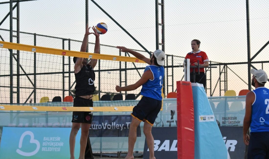 BALIKESİR (AA) – Plaj voleybolunda "VW Beach Pro Tour Futures
