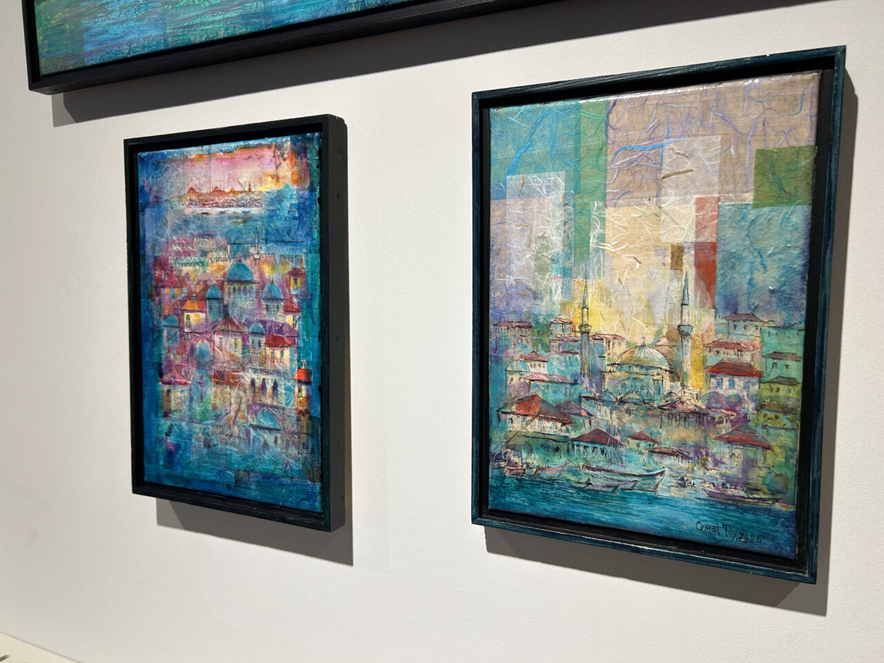 İSTANBUL (AA) – Ressam Cemal Toy'un "Su, Kağıt, Boya" başlıklı