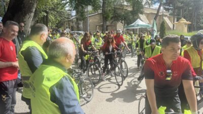 SAMSUN (AA) – Samsun ve Çankırı'da 13. Geleneksel Yeşilay Bisiklet