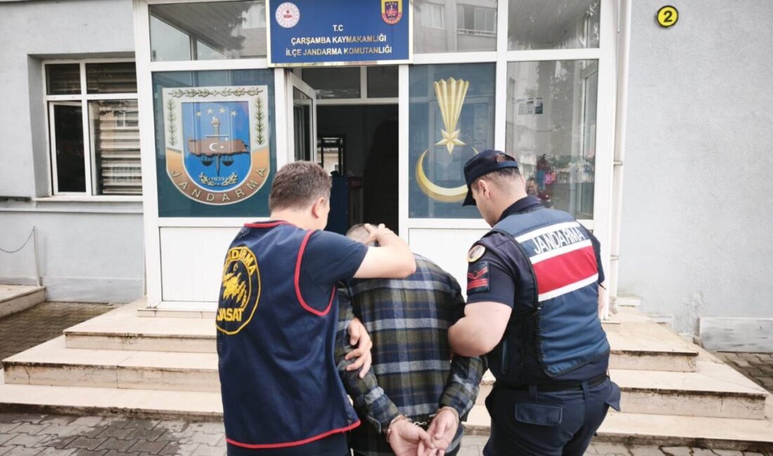 SAMSUN (AA) – Samsun'un Çarşamba ilçesinde, hakkında 16 yıl 3