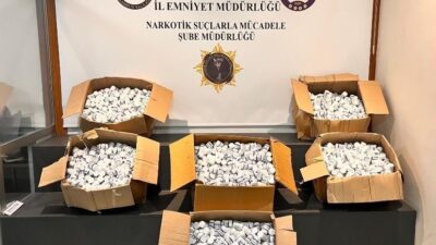 SAMSUN (AA) – Samsun'da şüphe üzerine durdurulan araçta, 225 bin