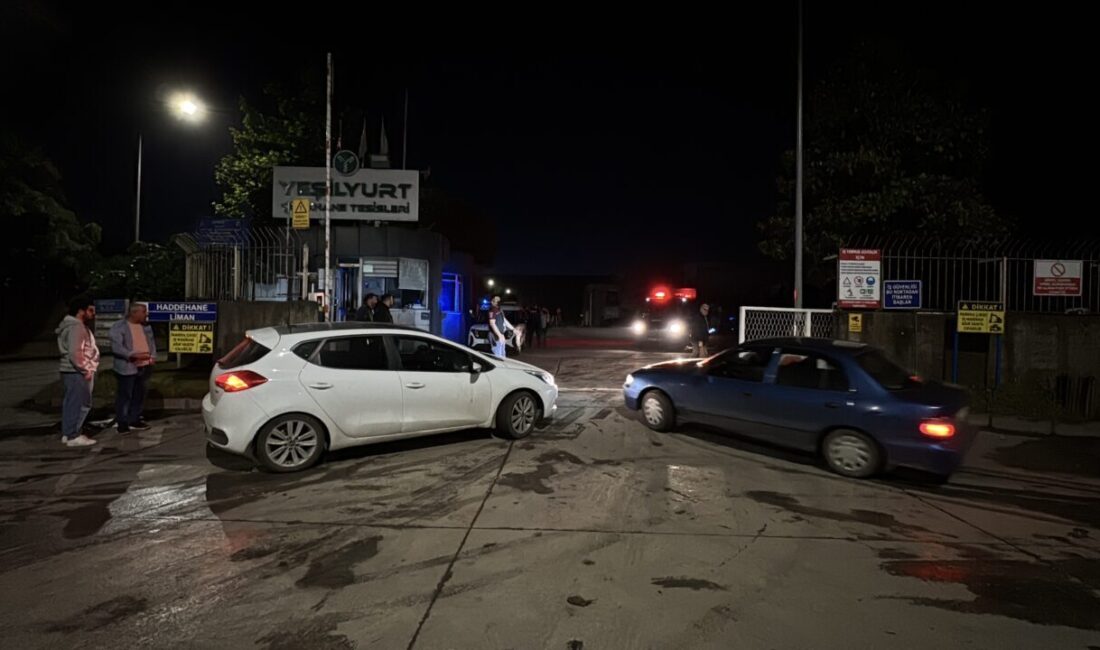 SAMSUN (AA) – Samsun'un Tekkeköy ilçesinde bir fabrikada çalışan 3