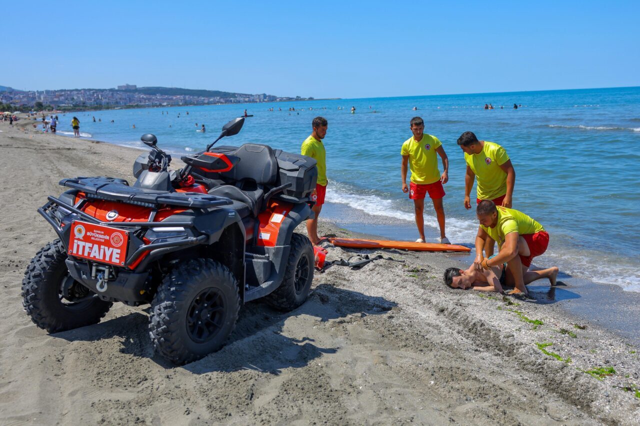 SAMSUN (AA) – Samsun'da boğulma vakalarının önüne geçmek amacıyla Büyükşehir