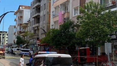 SAMSUN (AA) – Samsun'un Terme ilçesinde çatı tadilatı yaptığı sırada