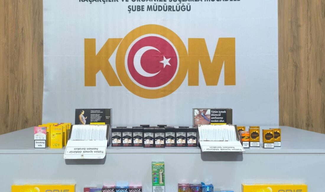 SAMSUN (AA) – Samsun'un İlkadım ilçesinde düzenlenen kaçakçılık operasyonunda 3