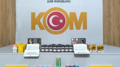 SAMSUN (AA) – Samsun'un İlkadım ilçesinde düzenlenen kaçakçılık operasyonunda 3