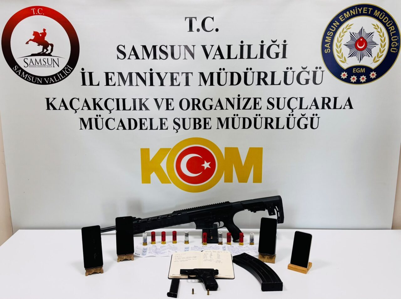 SAMSUN (AA) – Samsun'da mali suç örgütüne yönelik operasyonda 4