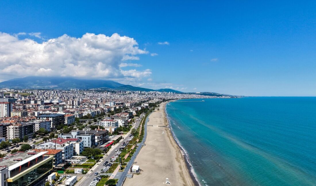 SAMSUN (AA) – Samsun, 19 mavi bayraklı plajıyla Türkiye'de en