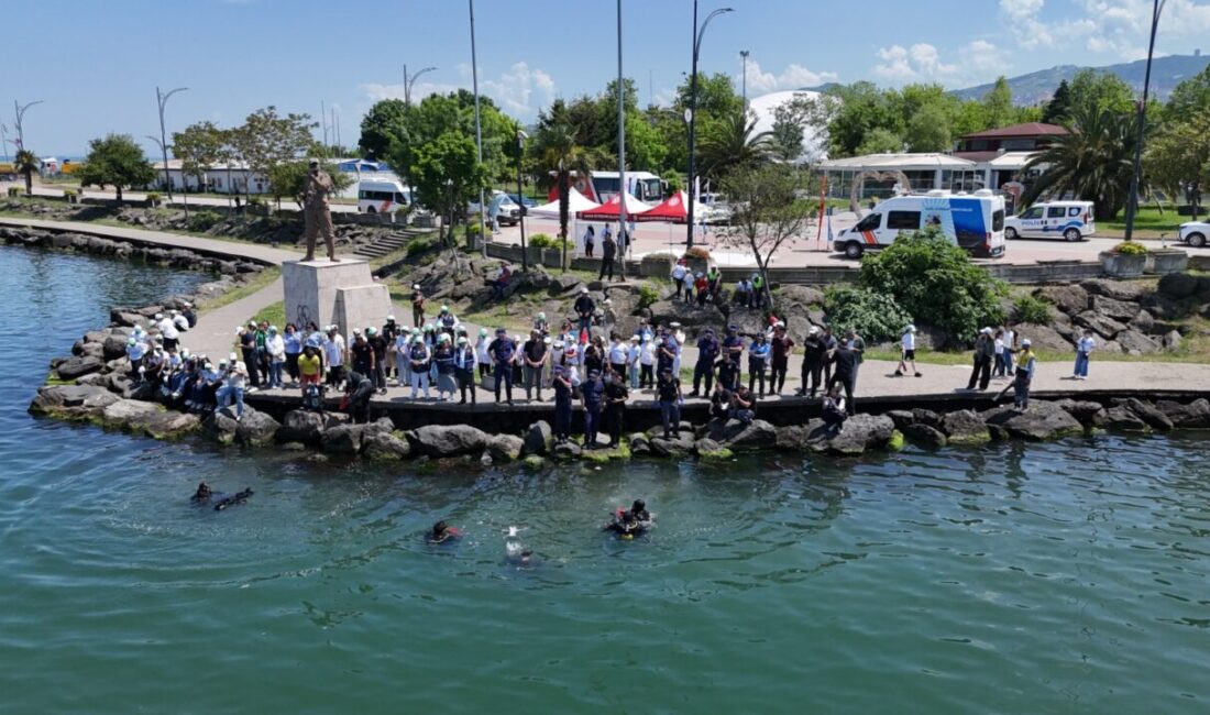 SAMSUN (AA) – Samsun'da Türkiye Çevre Haftası kapsamında sahil ve