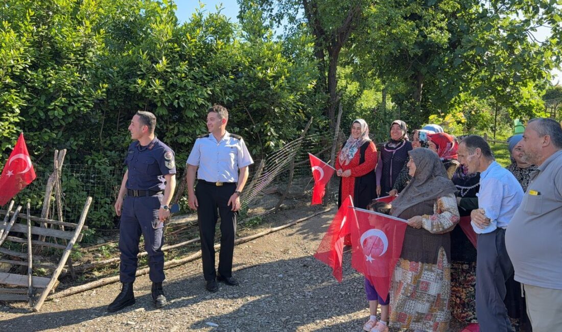 SAMSUN (AA) – Samsun'un Alaçam ilçesinde yaşayanlar, Jandarma Teşkilatının 187.