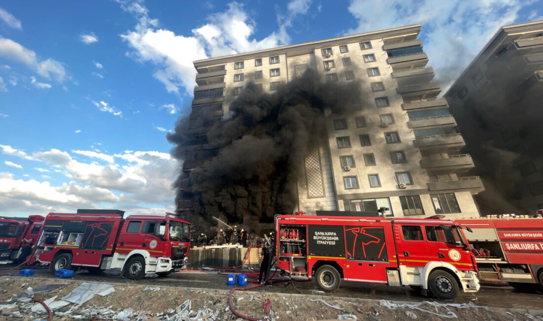 ŞANLIURFA (AA) – Şanlıurfa'nın merkez Karaköprü ilçesinde 10 katlı apartmanda