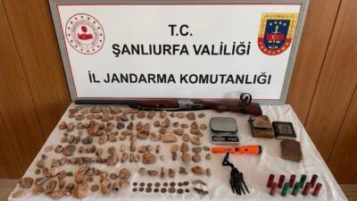ŞANLIURFA (AA) – Şanlıurfa'nın Halfeti ilçesinde, tarihi eser olduğu değerlendirilen