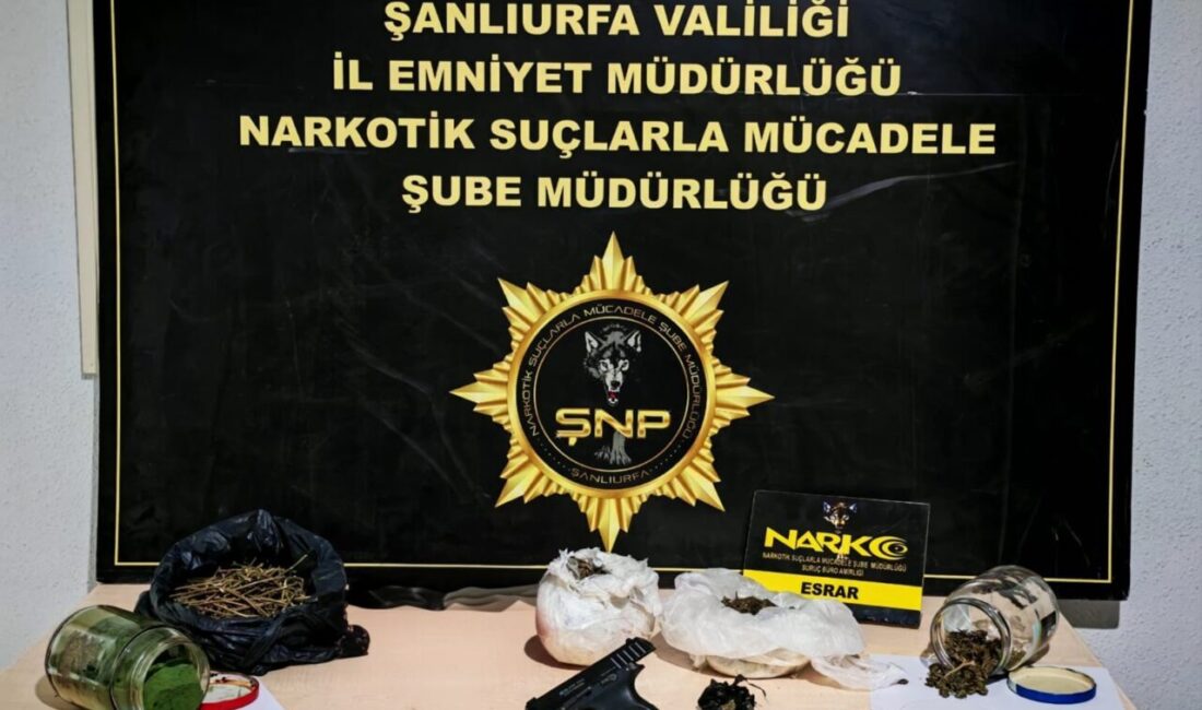 ŞANLIURFA (AA) – Şanlıurfa'da düzenlenen uyuşturucu operasyonlarında 5 şüpheli gözaltına