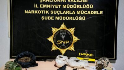 ŞANLIURFA (AA) – Şanlıurfa'da düzenlenen uyuşturucu operasyonlarında 5 şüpheli gözaltına