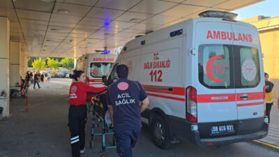 İSTANBUL (AA) – Silivri'de yol kenarındaki otluk alana devrilen yolcu