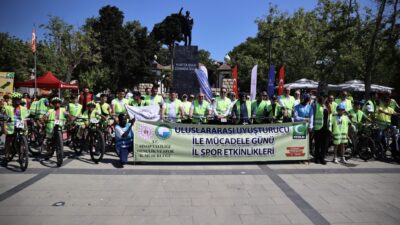 SİNOP (AA) – Sinop'ta 13. Geleneksel Yeşilay Bisiklet Turu etkinliği