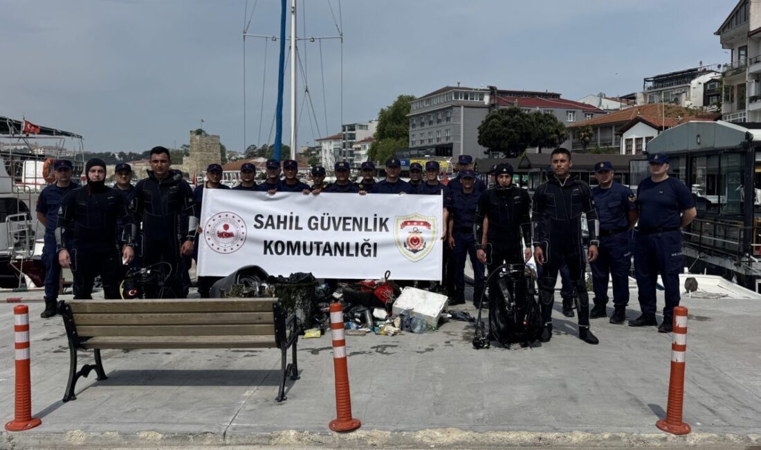 SİNOP (AA) – Sinop’ta Türkiye Çevre Haftası kapsamında yapılan deniz