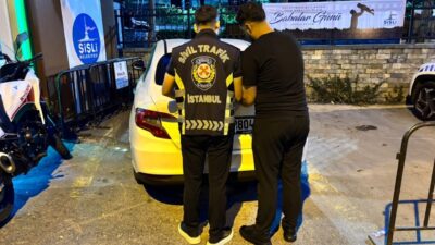 İSTANBUL (AA) – Şişli'de trafikte tartıştığı kişinin aracına saldıran sürücüye