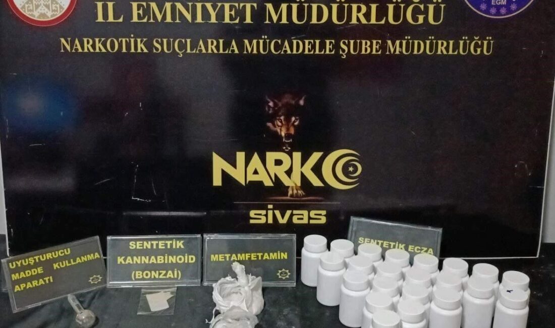 SİVAS (AA) – Sivas'ta gerçekleştirilen uyuşturucu operasyonunda gözaltına alınan 7