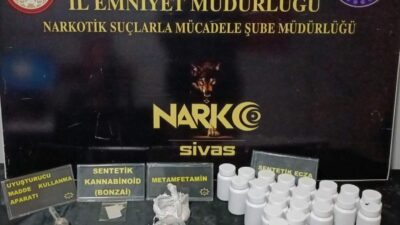 SİVAS (AA) – Sivas'ta gerçekleştirilen uyuşturucu operasyonunda gözaltına alınan 7