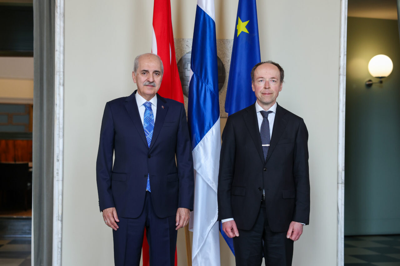 HELSİNKİ (AA) – TBMM Başkanı Numan Kurtulmuş, resmi ziyaret gerçekleştirdiği