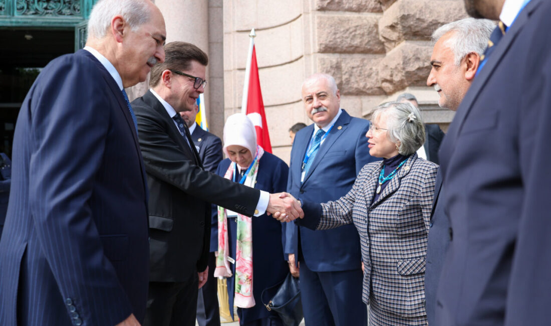 STOCKHOLM (AA) – TBMM Başkanı Numan Kurtulmuş, resmi ziyaret gerçekleştirdiği