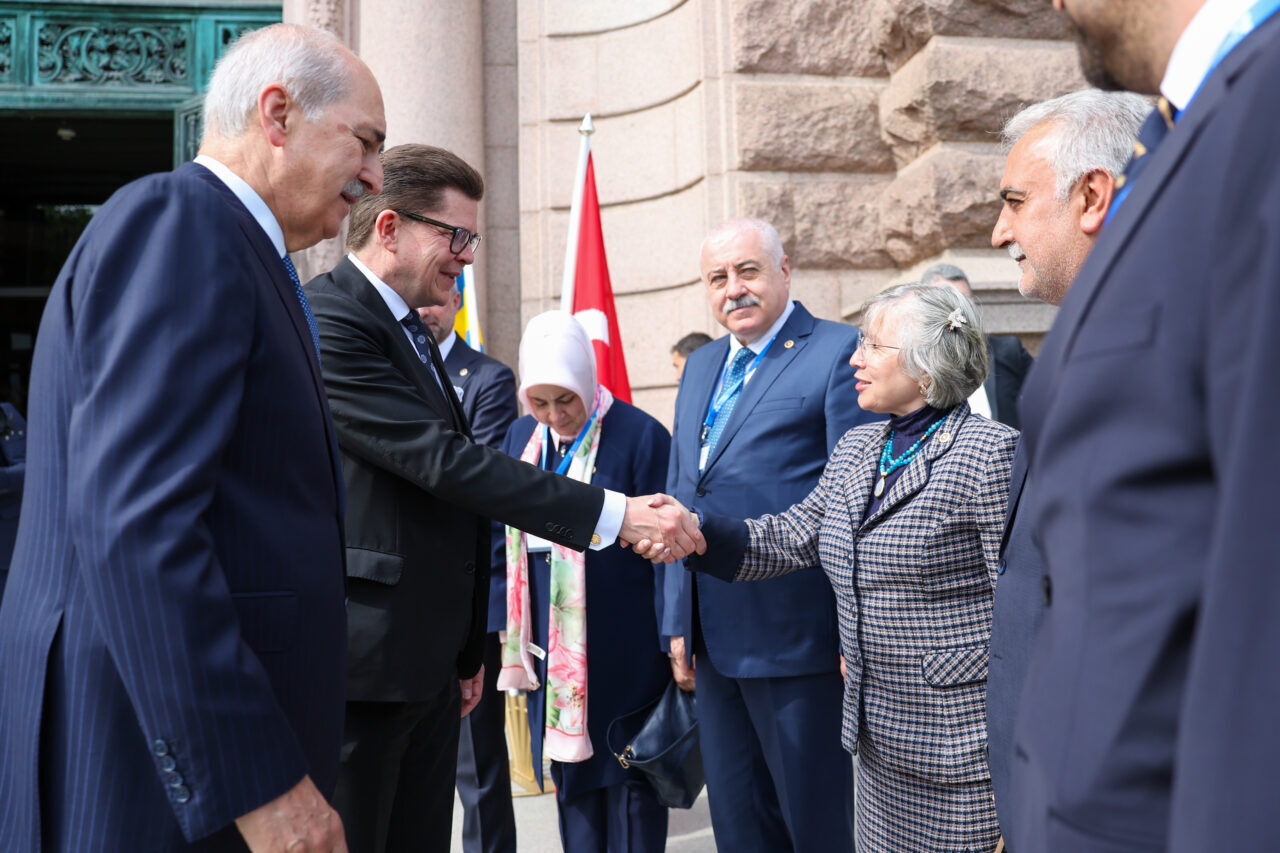 STOCKHOLM (AA) – TBMM Başkanı Numan Kurtulmuş, resmi ziyaret gerçekleştirdiği
