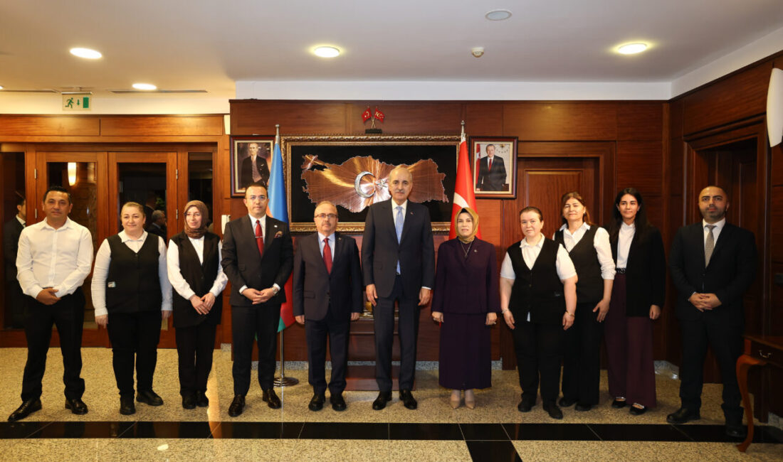 TBMM (AA) – TBMM Başkanı Numan Kurtulmuş, Türkiye'nin Bakü Büyükelçiliğine
