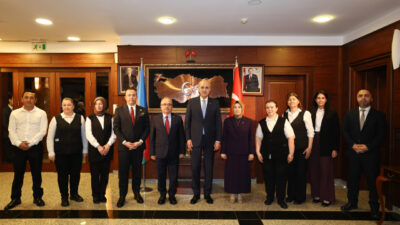 TBMM (AA) – TBMM Başkanı Numan Kurtulmuş, Türkiye'nin Bakü Büyükelçiliğine