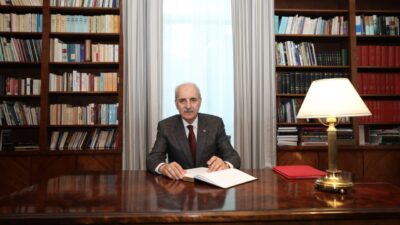 TBMM (AA) – TBMM Başkanı Numan Kurtulmuş, Türkiye'nin Helsinki Büyükelçiliğine