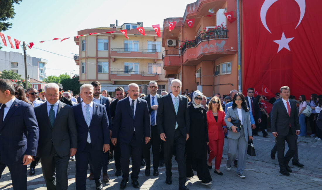 ÇANAKKALE – TBMM Başkanı Numan Kurtulmuş, Türklerin Anadolu'dan Rumeli'ye geçişinin