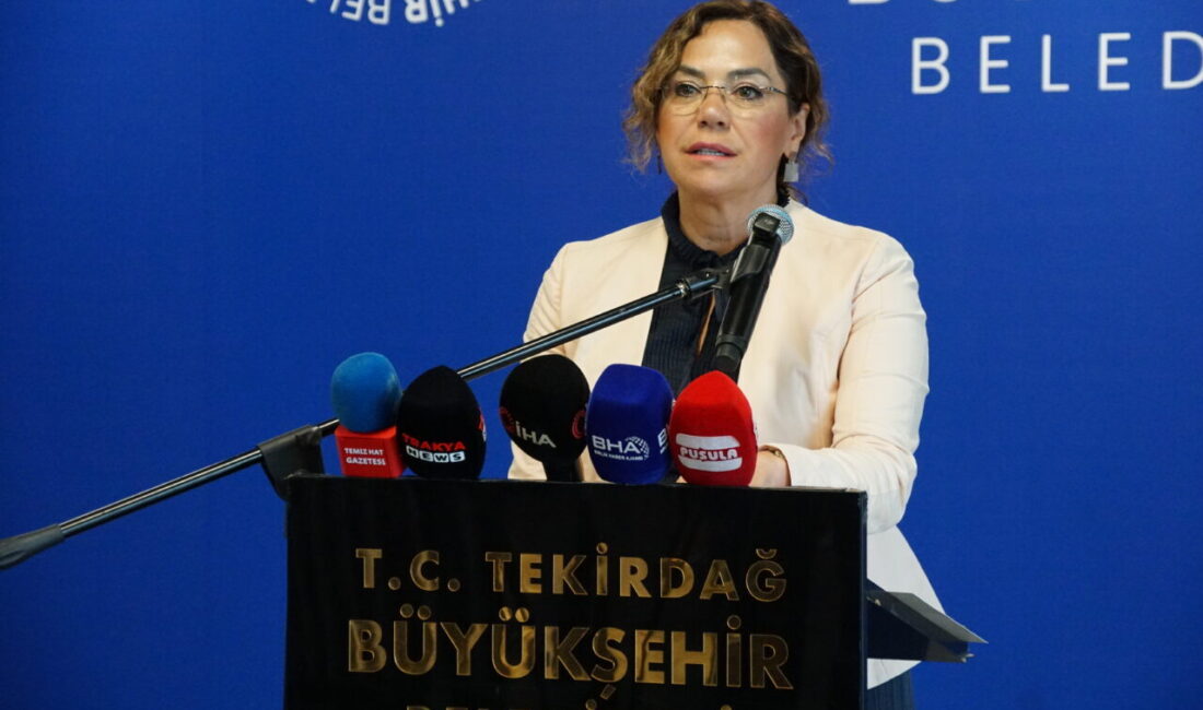 TEKİRDAĞ (AA) – Tekirdağ Büyükşehir Belediye Başkanı Candan Yüceer, kentte