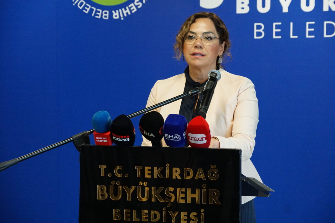 TEKİRDAĞ (AA) – Tekirdağ Büyükşehir Belediye Başkanı Candan Yüceer, kentte