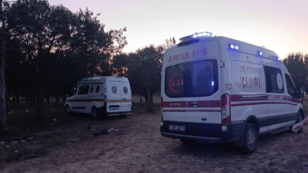 TEKİRDAĞ (AA) – Tekirdağ'ın Çerkezköy ilçesinde ormanlık alanda erkek cesedi