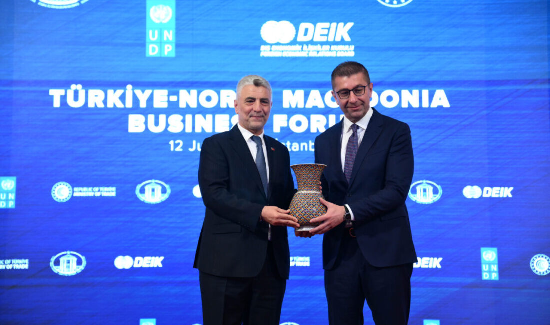 - "Türk yatırımcıların, Kuzey Makedonya'daki yabancı şirket sayısı bakımından ilk