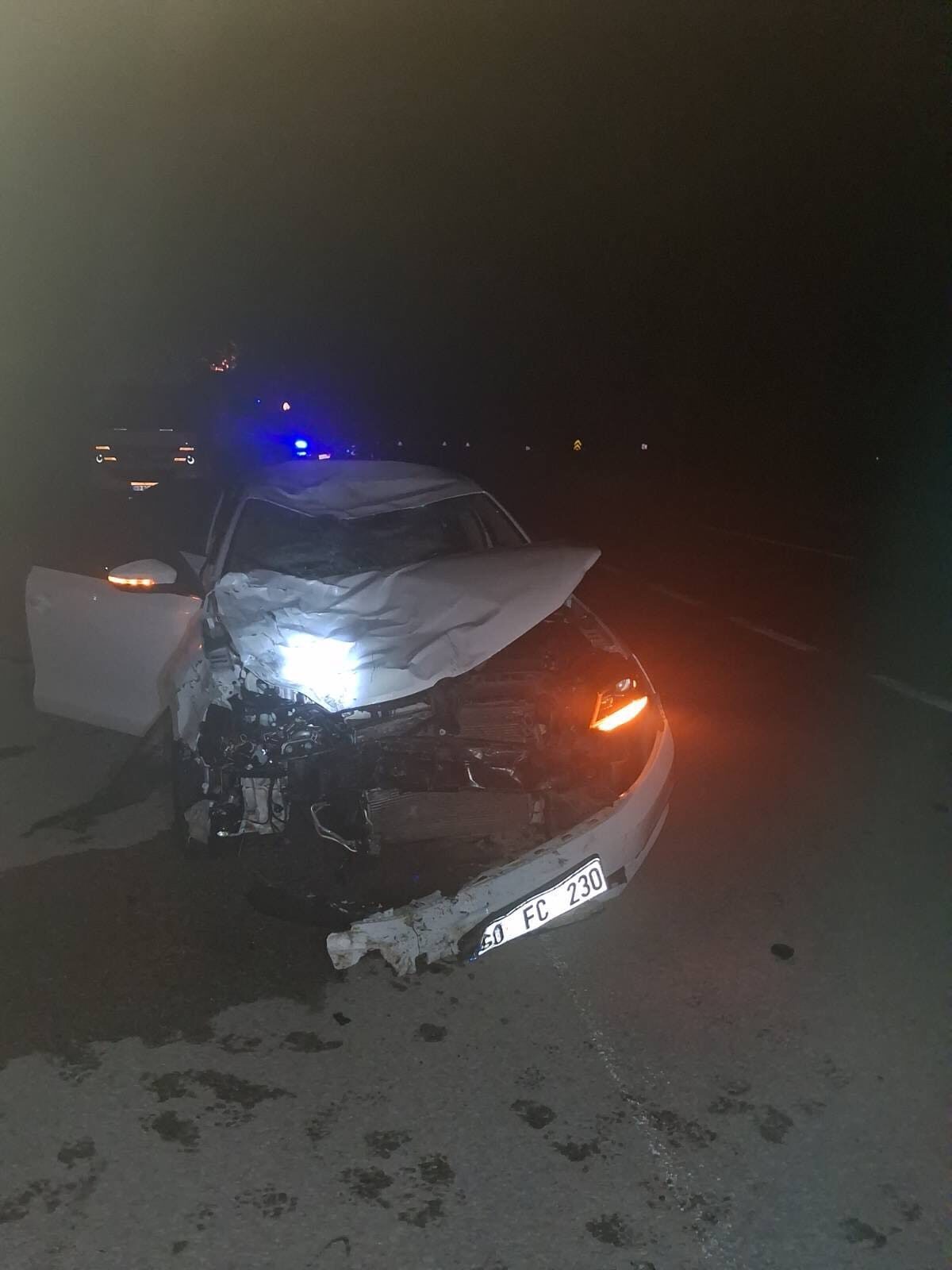 TOKAT (AA) – Tokat'ta otomobille motosikletin çarpışması sonucu 2 kişi