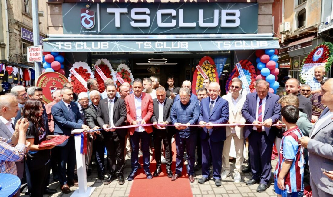 TRABZON (AA) – Trabzon'un Ortahisar ilçesinde TS Club'ın 26. mağazası
