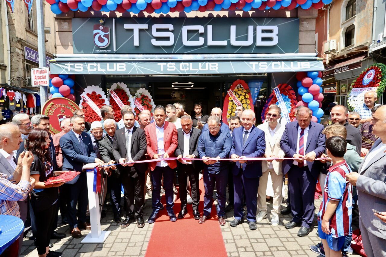 TRABZON (AA) – Trabzon'un Ortahisar ilçesinde TS Club'ın 26. mağazası