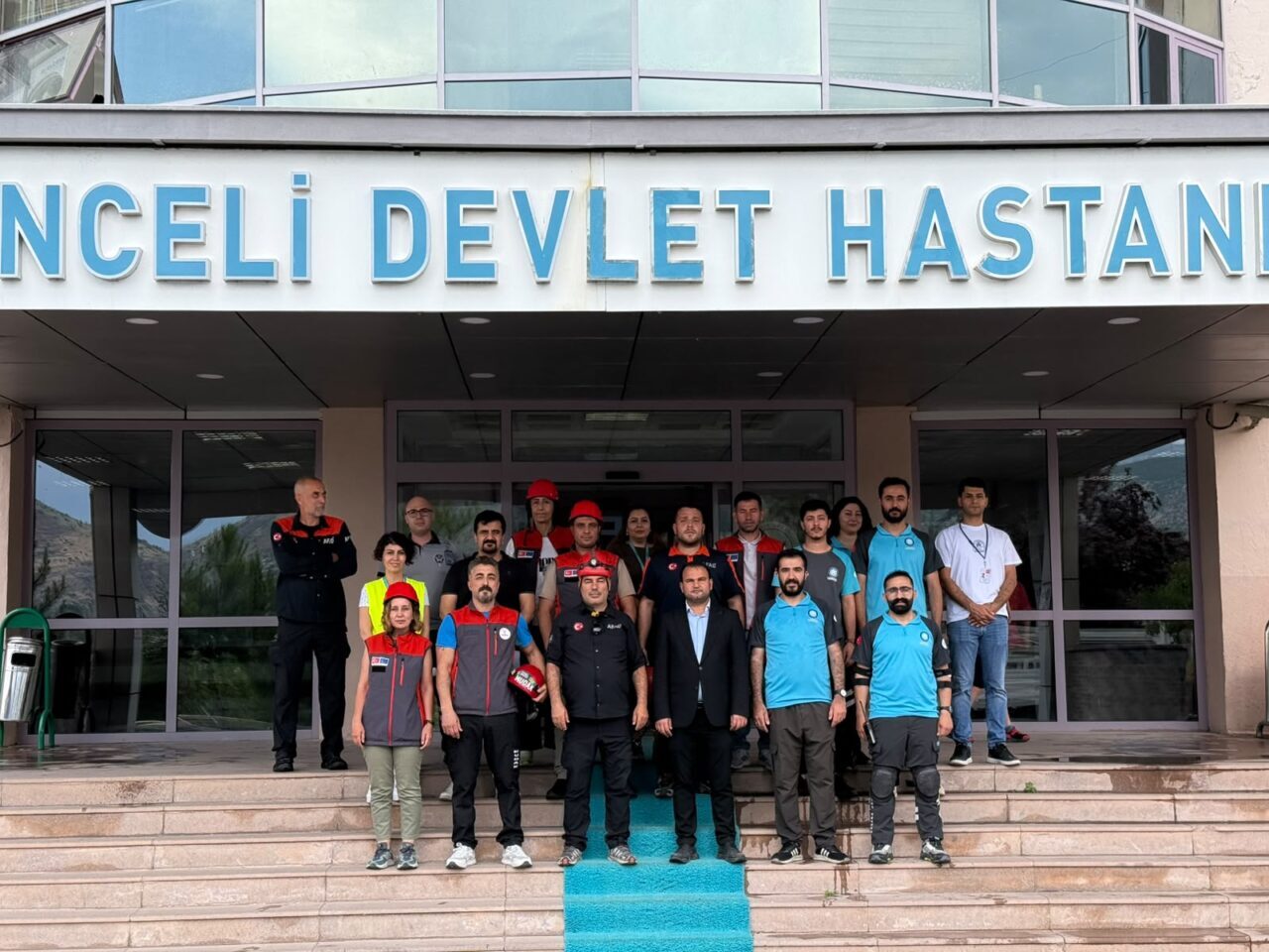 TUNCELİ (AA) – Tunceli'de Hastane Afet Planı (HAP) kapsamında deprem