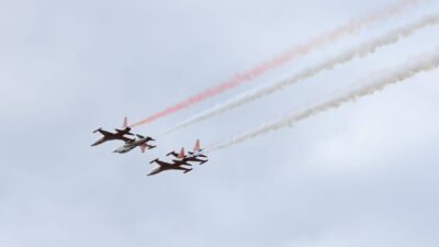 KASTAMONU (AA) – Türk Hava Kuvvetlerinin akrobasi timi Türk Yıldızları,