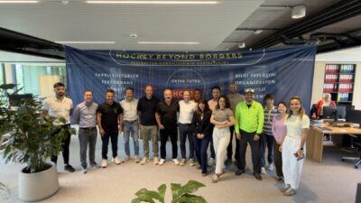 ANKARA (AA) – Türkiye Hokey Federasyonu heyeti, Avrupa Birliği tarafından