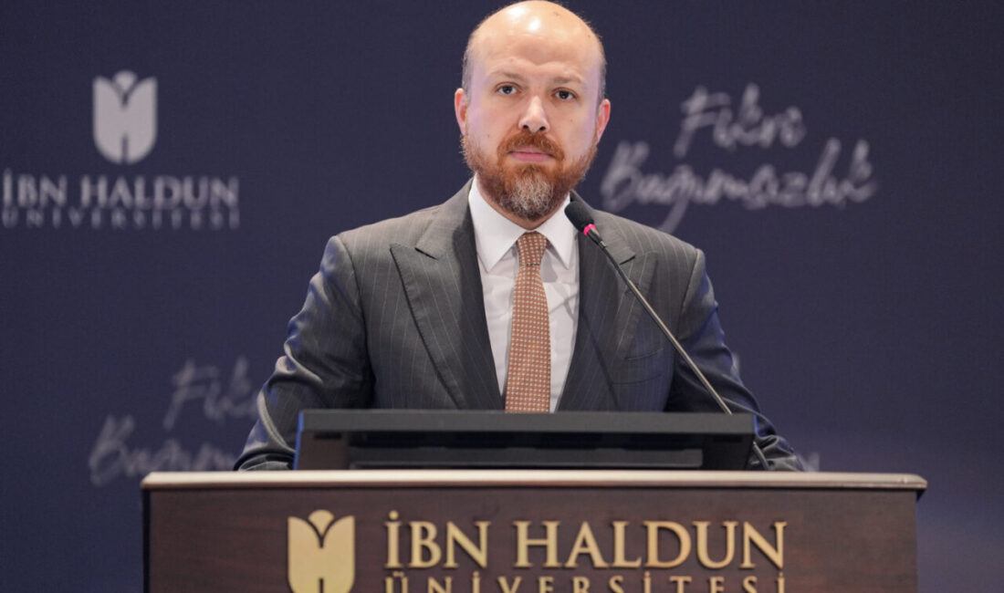 - İbn Haldun Üniversitesi Mütevelli Heyeti Başkan Vekili Bilal Erdoğan: