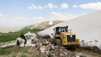 VAN (AA) – Van'ın Gürpınar ilçesindeki Norduz bölgesinde, kış boyunca