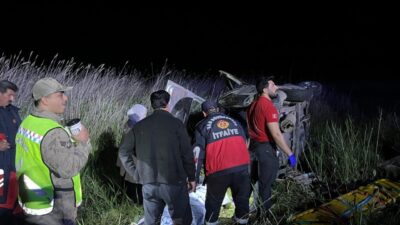 VAN (AA) – Van'ın Gevaş ilçesinde hafif ticari aracın şarampole