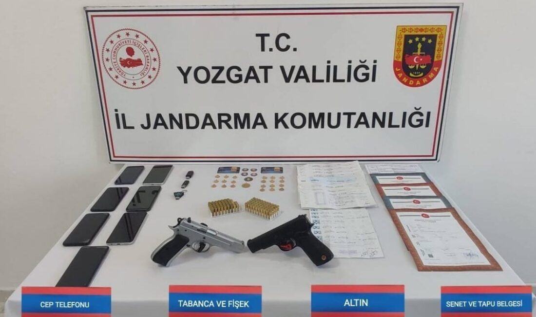 YOZGAT (AA) – Yozgat merkezli 2 ilde düzenlenen tefecilik operasyonunda