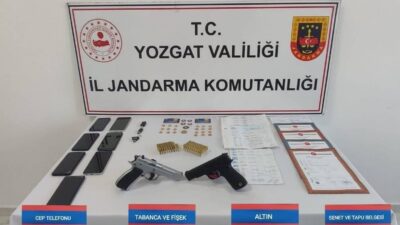 YOZGAT (AA) – Yozgat merkezli 2 ilde düzenlenen tefecilik operasyonunda