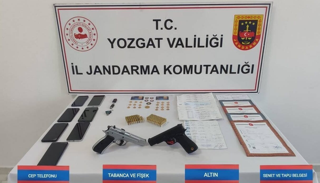 YOZGAT (AA) – Yozgat merkezli 2 ilde düzenlenen tefecilik operasyonunda